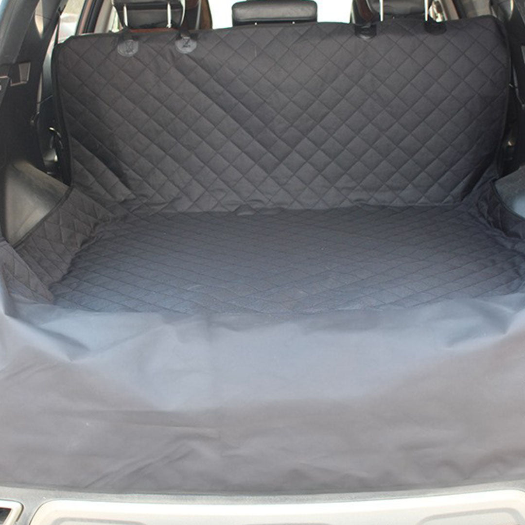 NNEAGS Premium Car Trunk Pet Mat Boot Cargo Liner Waterproof Seat Cover Protector Hammock Non-Slip Pet Travel Essentials-4