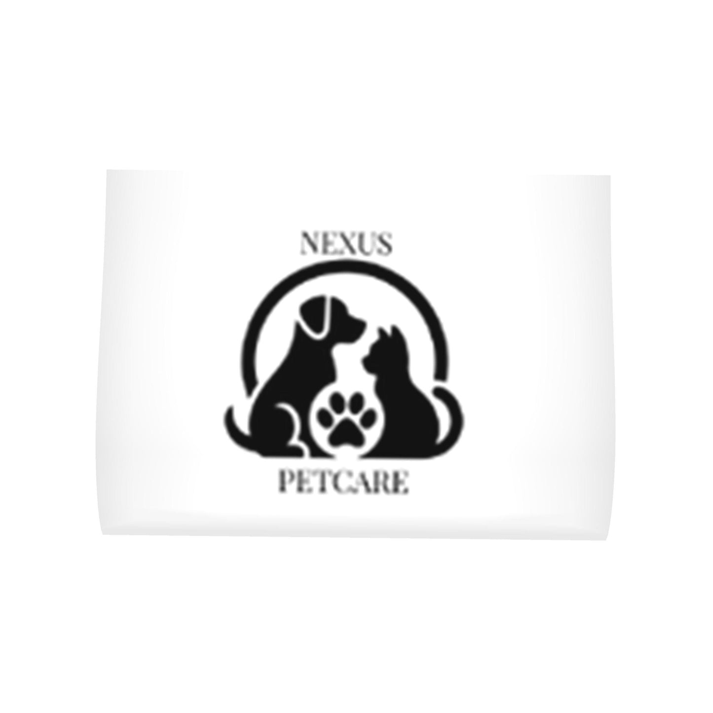 Art Deco Burgundy & Blue Designer Dog Bed