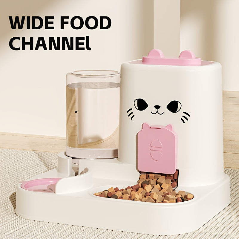 Automatic Cat Feeder & Water Dispenser Set
