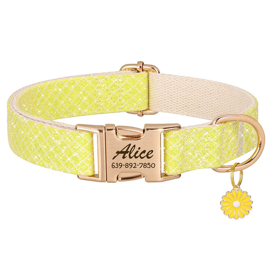 Custom Dog Collar Bling with Free Engraving - Nexus Pet Care
