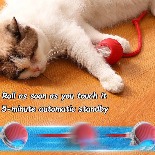 Interactive Rechargeable Cat Ball Toy - Nexus Pet Care