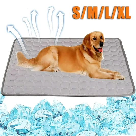 Pet Ice Silk Cooling Mat for Dogs and Cats - Nexus Pet Care