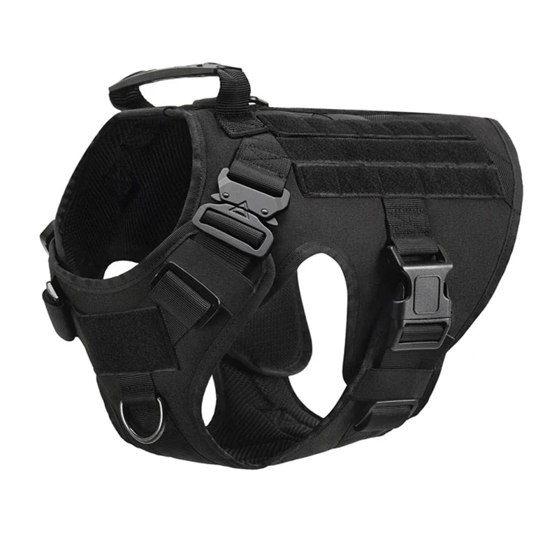 Tactical Military Dog Harness and Leash Set