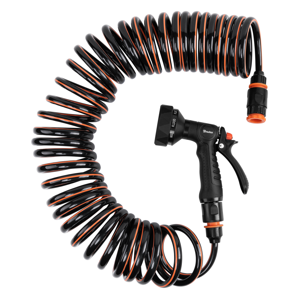 Dog Shower Kit Cold Water Spiral Hose Multi Function Sprayer Pet and Pond Supply-1