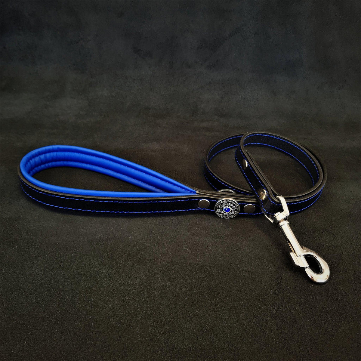 Bijou Dog Harness - Black & Blue
