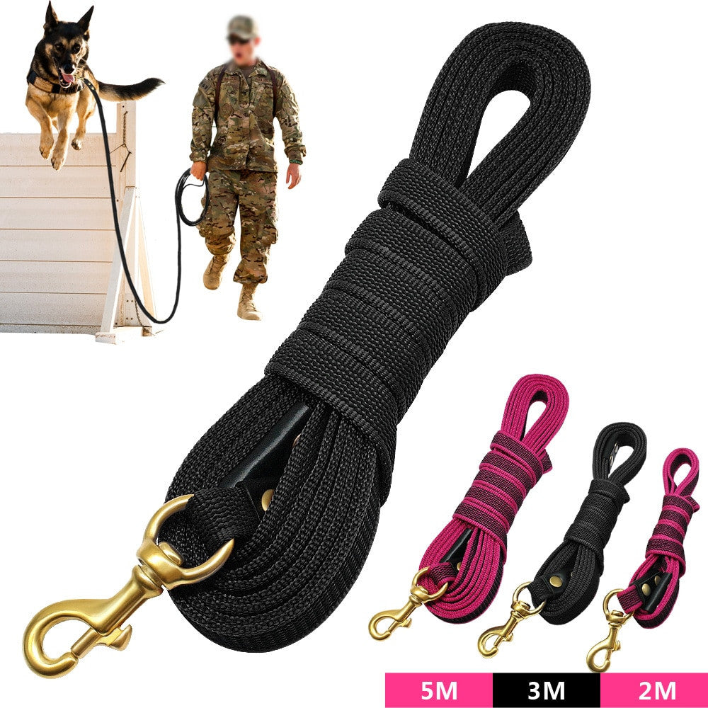 Non-Slip Nylon Dog Tracking Lead