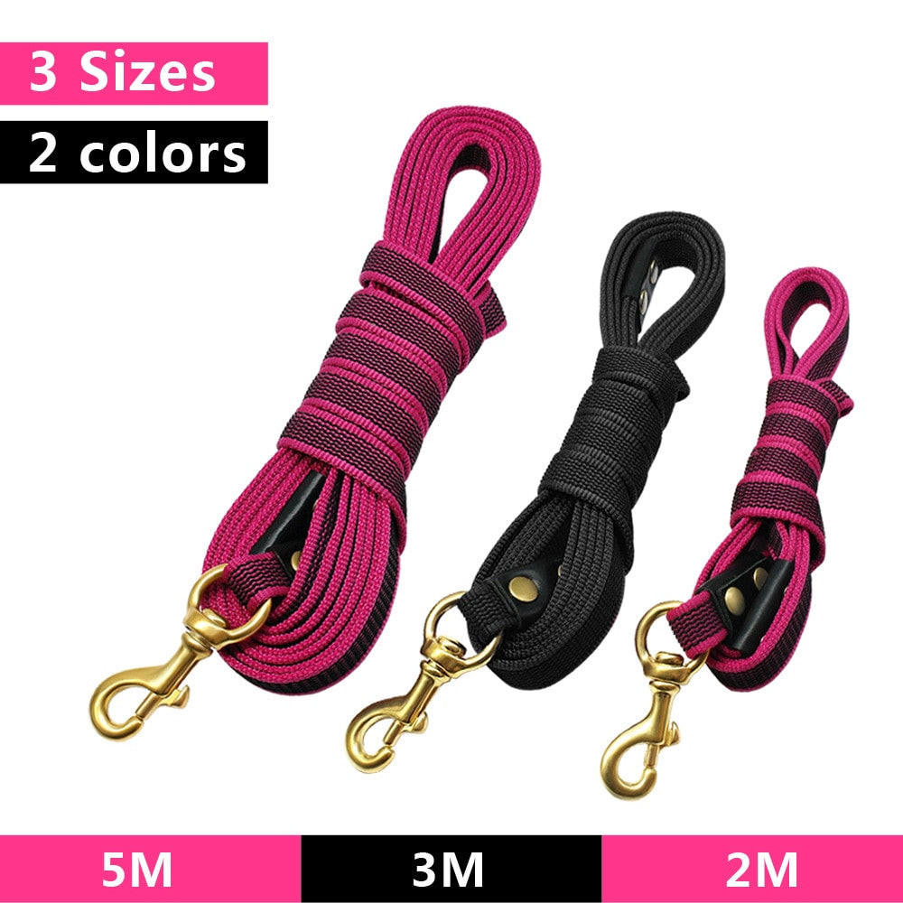 Non-Slip Nylon Dog Tracking Lead