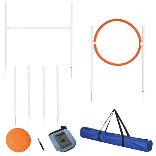 Dog Agility Equipment Obedience Training Set for Dogs - Multicoloured - Nexus Pet Care