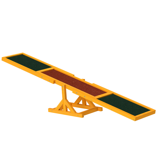 New Pet Seesaw Dog Training Agility Equipment Toy Exercise Playing Pawhut - Nexus Pet Care